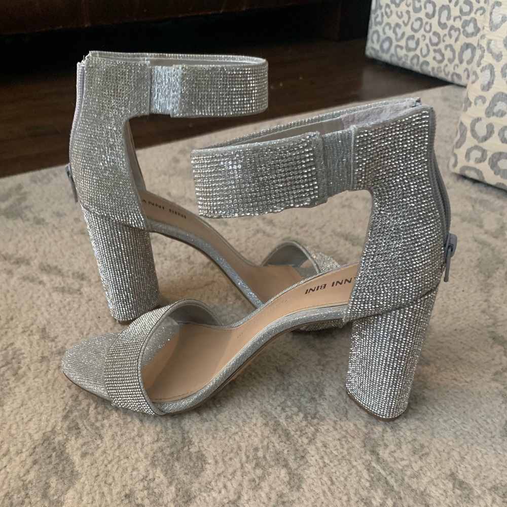 Gianni Bini Ronilynn Bling Jewel Embellished Family Matching Dress Sandals